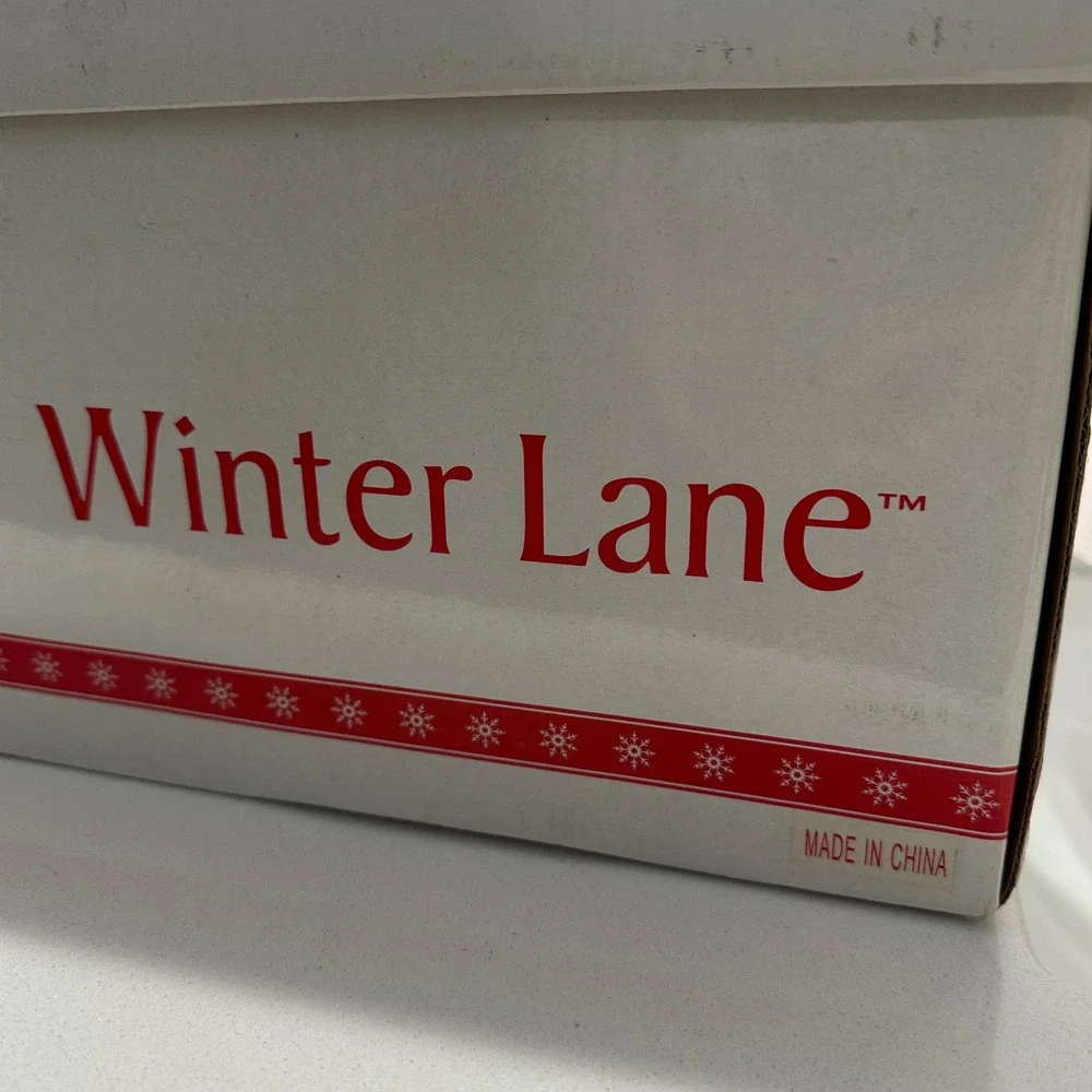 Winter Lane Red Gold Glass Christmas Ornaments Set of 20 Glitter Sequin Assorted